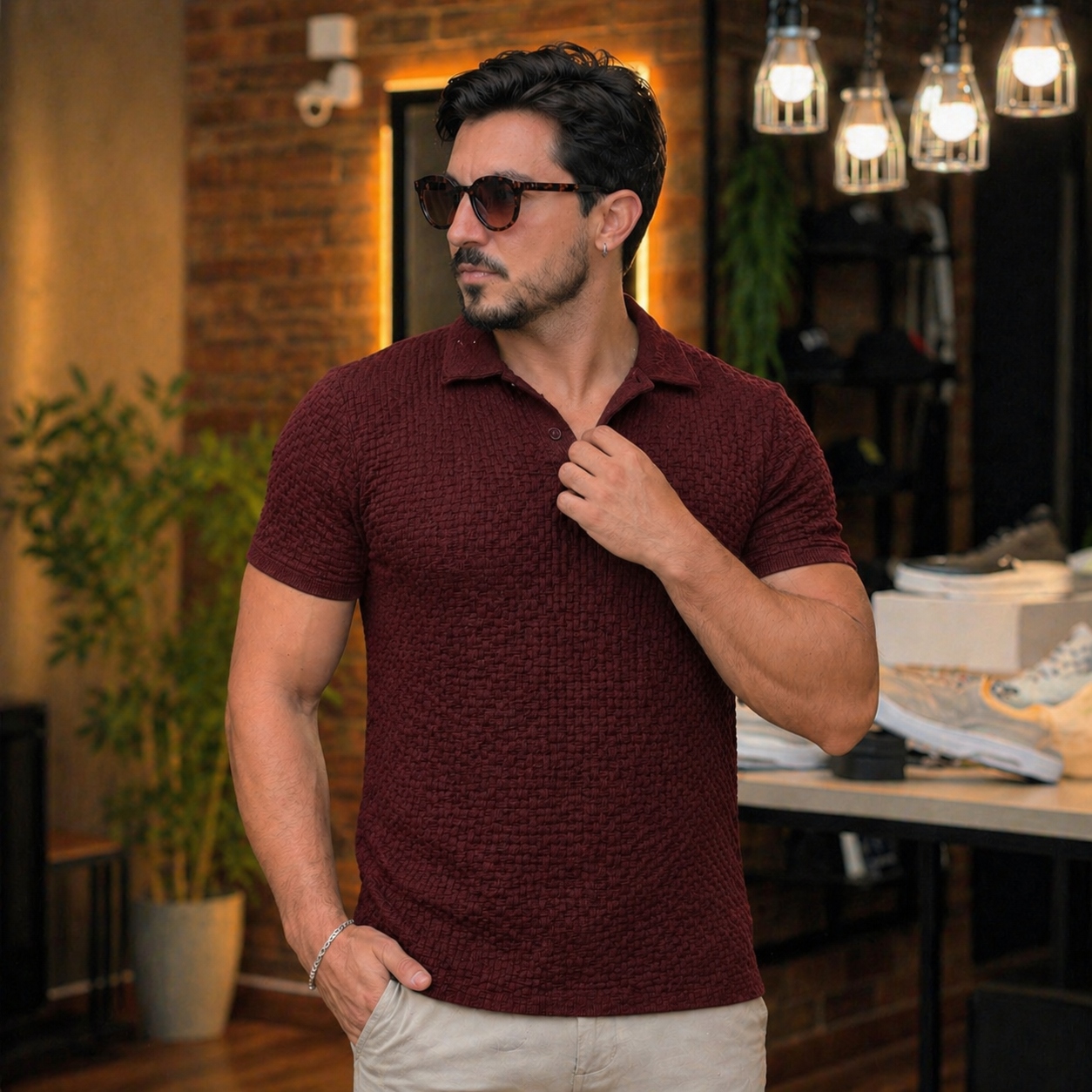 Camisa Polo Elegant Masculina — Leve 5 Pague 3 - foto 8