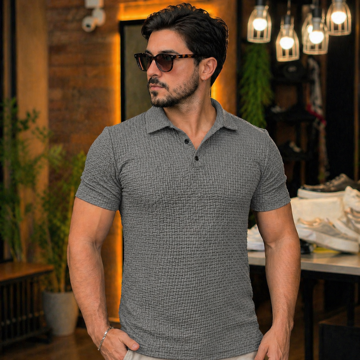 Camisa Polo Elegant Masculina — Leve 5 Pague 3 - foto 10