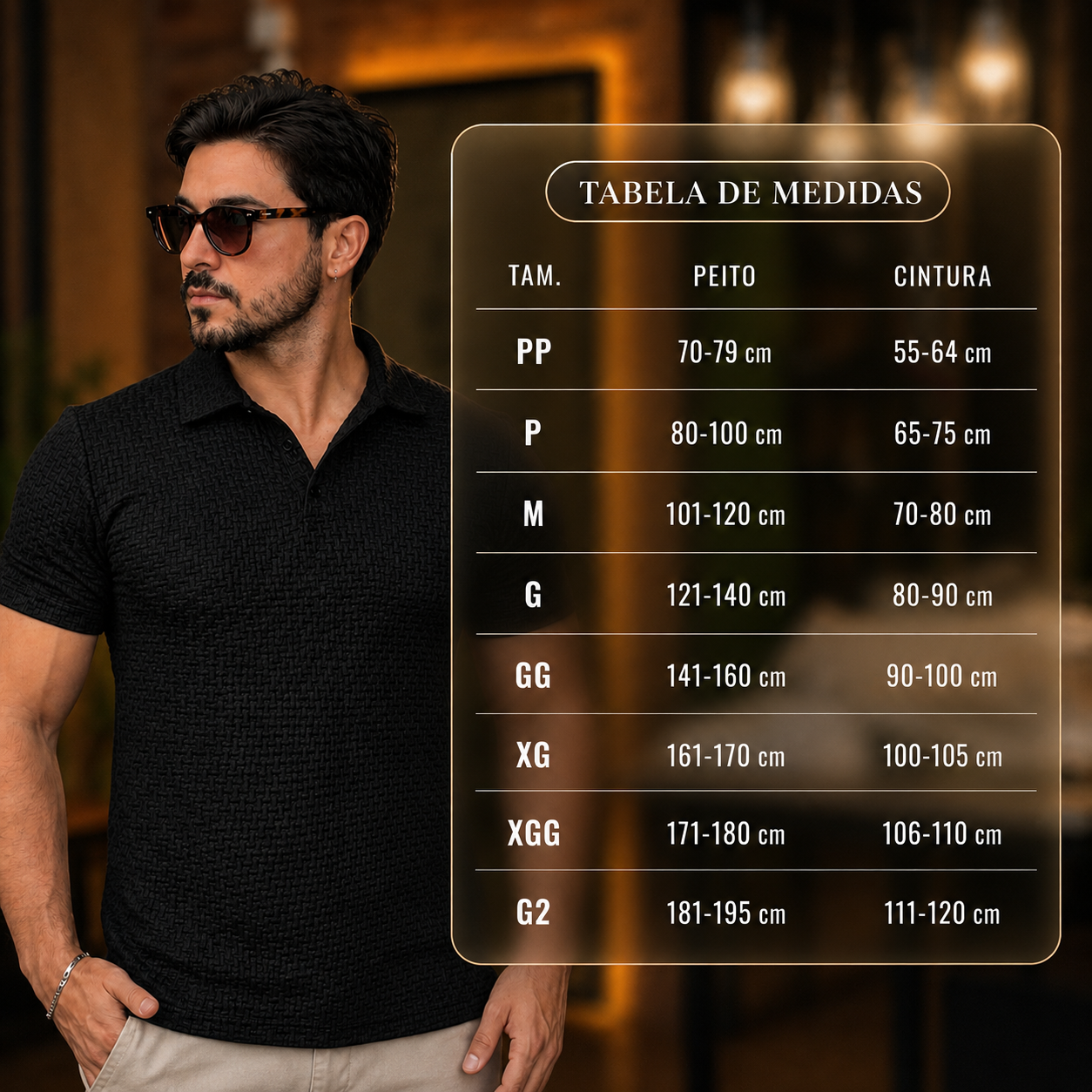 Camisa Polo Elegant Masculina — Leve 5 Pague 3 - foto 13